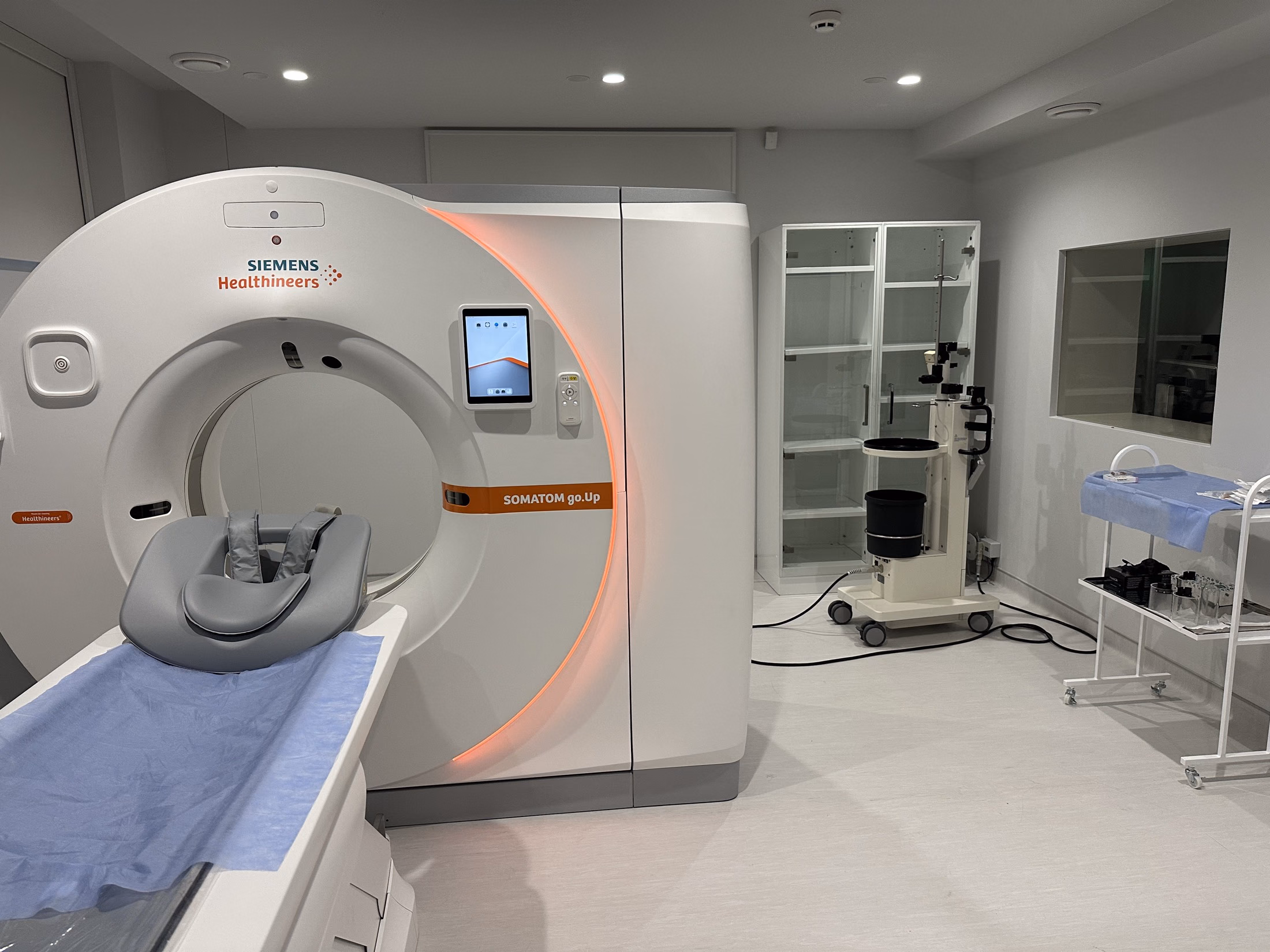 Кабінет КТ K32 з томографом Siemens Healthineers SOMATOM go.Up